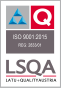 LSQA Certificado ISO 9001:2015 REG 2833/01